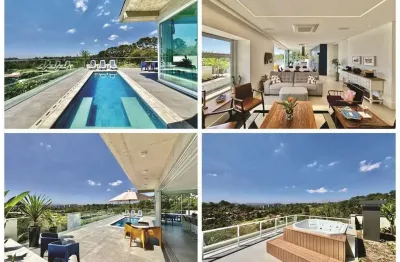 Casa em condomínio fechado com 7 quartos à venda na rua sagitário, 213, palos verdes, cotia por r$ 6.900.000
