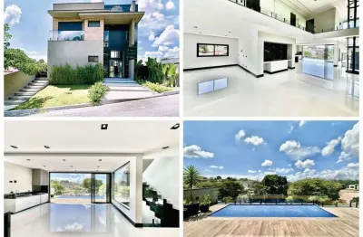 Casa em condomínio fechado com 4 quartos à venda na rua antônio francisco lisboa, 200, são paulo ii, cotia por r$ 3.800.000