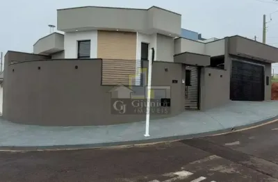 Venda: excelente casa com 3 dormitórios (sendo 1 suíte), garagem + churrasqueira, residencial ouro verde, botucatu (sp) - ca1390
