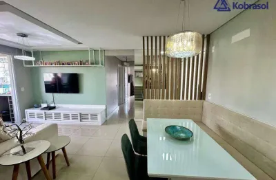Apartamento  02 dormitórios , 82 m - r$ 770.000 - barreiros - são josé /sc