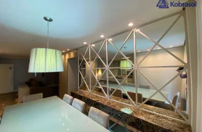 Apartamento com 3 dormitórios(suítes)para alugar, 119 m² por r$ 7.100/mês - kobrasol - são josé/sc
