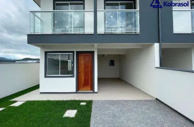Casa com 3 dormitórios à venda, 114 m² por R$ 640.000,00 - Sertão do Maruim - São José/SC