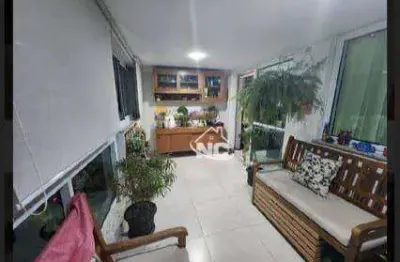 Apartamento com 3 quartos à venda, 92 m² por r$ 750.000 - santa rosa - niterói/rj