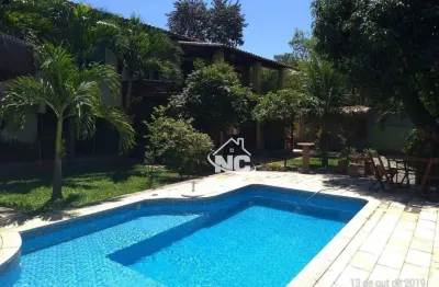 Casa com 4 dormitórios à venda, 225 m² por r$ 1.250.000,00 - maria paula - niterói/rj