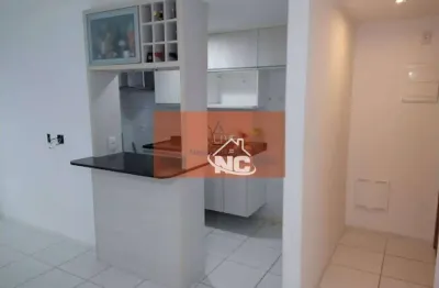 Apartamento com 2 dormitórios à venda, 55 m² por r$ 420.000,00 - maria paula - niterói/rj