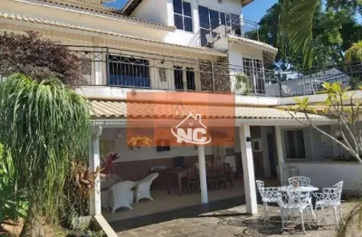 Casa com 4 dormitórios à venda, 550 m² por r$ 1.450.000,00 - maria paula - niterói/rj