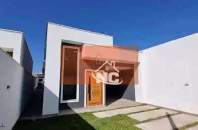 Casa com 3 dormitórios à venda, 134 m² por r$ 650.000,00 - jardim atlântico oeste - maricá/rj