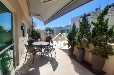 Cobertura com 3 quartos à venda, 148 m² por r$ 1.250.000 - são francisco - niterói/rj