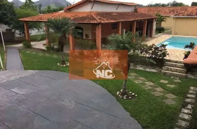 Casa com 4 quartos à venda, 3000 m² por r$ 1.100.000,00 - itaupuaçu - maricá/rj