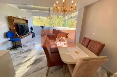 Cobertura com 3 dormitórios à venda, 130 m² por r$ 590.000,00 - piratininga - niterói/rj
