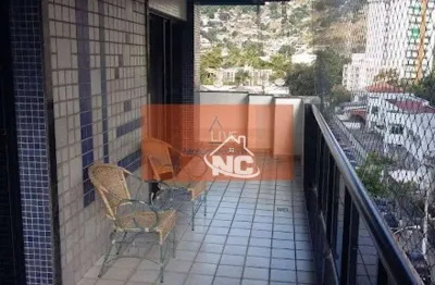 Apartamento com 4 quartos à venda, 187 m² por r$ 900.000 - vital brasil - niterói/rj