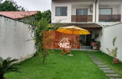 Casa com 3 dormitórios à venda, 180 m² por r$ 830.000,00 - itaipu - niterói/rj