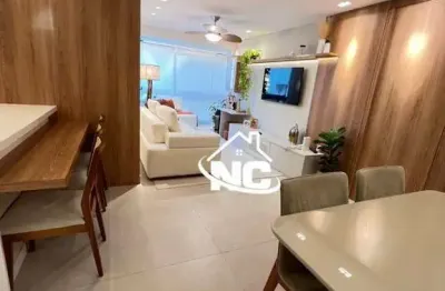 Apartamento porteira fechada com 2 quartos à venda, 90 m² por r$ 1.500.000 - charitas - niterói/rj