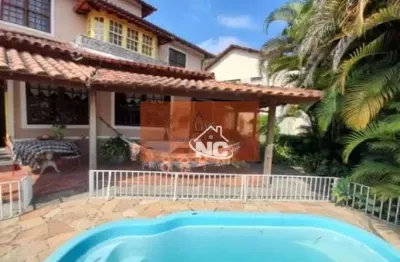 Pendotiba casa com 4 quartos à venda, 150 m² por r$ 890.000 - badu - niterói/rj