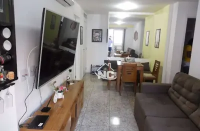 Apartamento com 2 dormitórios à venda, 65 m² por r$ 380.000,00 - santa rosa - niterói/rj