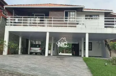 Casa com 4 dormitórios à venda, 400 m² por r$ 680.000,00 - sape - niterói/rj