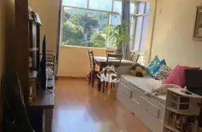 Apartamento com 1 quarto à venda, 43 m² por r$ 320.000 - centro - niterói/rj