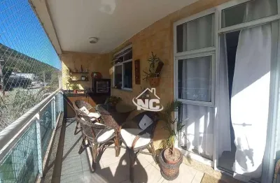 Novos começos vende - apartamento com 3 quartos à venda, 145 m² por r$ 760.000,00- itaipu - niterói/rj