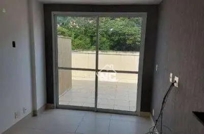 Cobertura com 2 quartos à venda, 100 m² por r$ 640.000 - badu - niterói/rj