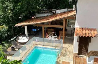 Casa com 5 quartos à venda, 450 m² por r$ 2.200.000 - piratininga - niterói/rj