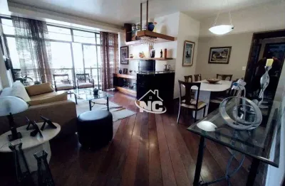 Apartamento com 3 quartos à venda, 118 m² por r$ 1.090.00 - icaraí - niterói/rj