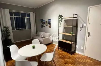 Apartamento com 1 quarto à venda, 50 m² por r$ 370.000 - centro - niterói/rj