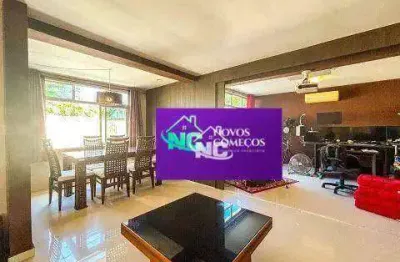 Casa com 4 quartos à venda, 360 m² por r$ 2.200.000 - itacoatiara - niterói/rj