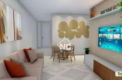 Apartamento com 2 quartos à venda, 67 m² por r$ 268.000 - maria paula - são gonçalo/rj