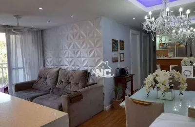 Apartamento com 3 quartos à venda, 72 m² por r$ 370.000 - maria paula - são gonçalo/rj