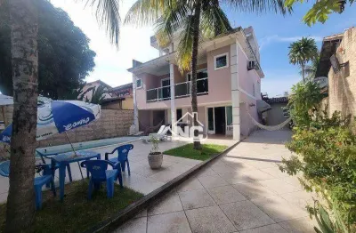 Casa em piratininga com 5 quartos à venda, 167 m² por r$ 980.000 - piratininga - niterói/rj