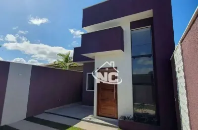 Casa com 3 dormitórios à venda, 88 m² por r$ 580.000,00 - itaipuaçu - maricá/rj