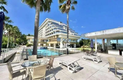 Flat com 1 quarto  à venda, 52 m² por r$ 500.000 - gragoatá - niterói/rj