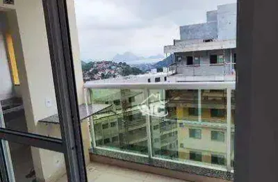 Apartamento com 2 quartos à venda, 68 m² por r$ 500.000 - largo da batalha - niterói/rj
