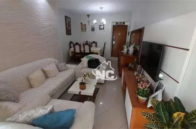 Apartamento com 2 quartos à venda, 70 m² por r$ 595.000 - barreto - niterói/rj