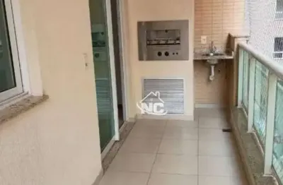 Apartamento com 2 quartos à venda, 75 m² por r$ 610.000 - santa rosa - niterói/rj