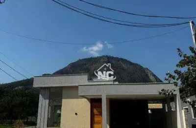 Casa com 3 quartos à venda, 131 m² por r$ 799. - inoã - maricá/rj