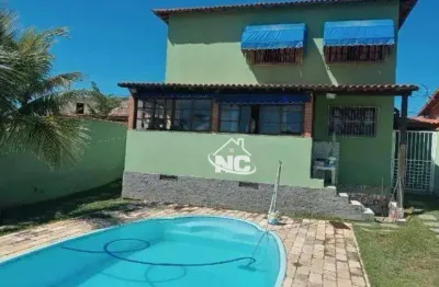 Casa com 4 quartos à venda, 311 m² por r$ 720.000 - ponta negra - maricá/rj