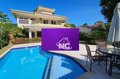 Casa com 4 quartos à venda, 314 m² por r$ 2.180.000 - itaipu - niterói/rj