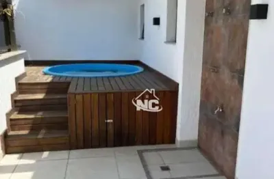Cobertura condomínio djon com 2 quartos à venda, 135 m² por r$ 1.050.000 - santa rosa - niterói/rj