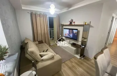 Apartamento no condominio eco park com 3 quartos em maria paula à venda, 75 m² por r$ 350.000 - maria paula - são gonçalo/rj