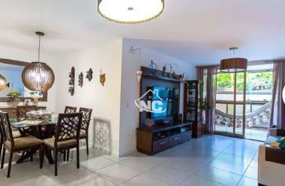 Apartamento em piratininga com 4 quartos à venda, 160 m² por r$ 1.980.000 - piratininga - niterói/rj