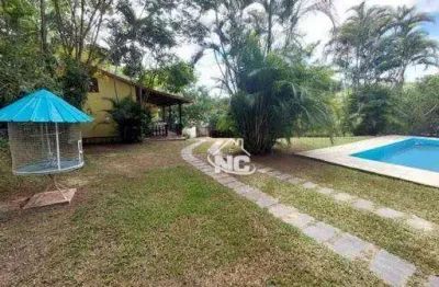 Casa com 3 dormitórios à venda, 2000 m² por r$ 850.000,00 - condado de maricá - maricá/rj
