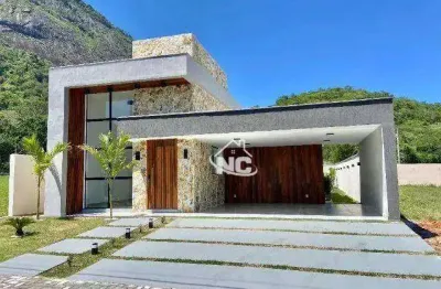 Casa com 3 dormitórios à venda, 172 m² por r$ 1.050.000,00 - itapeba - maricá/rj