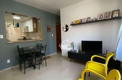 Apartamento todo reformado com 2 quartos à venda, 55 m² por r$ 325.000 - largo do barradas - niterói/rj