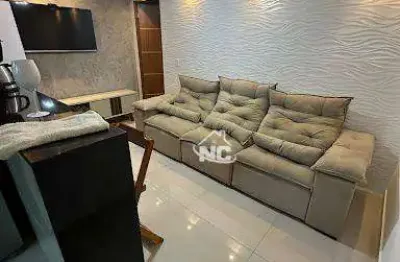 Flat com 1 quarto à venda, 28 m² por r$ 220.000 - jardim atlantico leste (itaipu - maricá/rj
