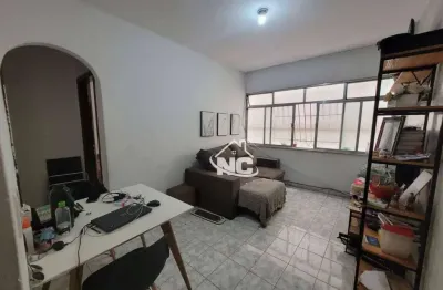 Apartamento na gavião peixoto com 1 quarto à venda, 50 m² por r$ 350.000 - icaraí - niterói/rj