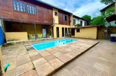 Casa com 5 quartos à venda, 480 m² por r$ 600.000 - itaipu - niterói/rj