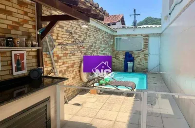 Casa com 3 quartos à venda, 90 m² por r$ 520.000 - serra grande - niterói/rj