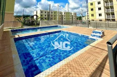 Apartamento com 2 quartos à venda, 44 m² por r$ 168.000 - maria paula - são gonçalo/rj