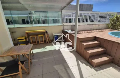Cobertura com 3 quartos à venda, 127 m² por r$ 800.000 - badu - niterói/rj